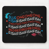 セウス博士 | Red Fish Blue Fish US Flag Graphic マウスパッド (正面)