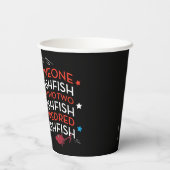 セウス博士 | Red Fish Blue Fish US Flag Graphic 紙コップ (裏面)