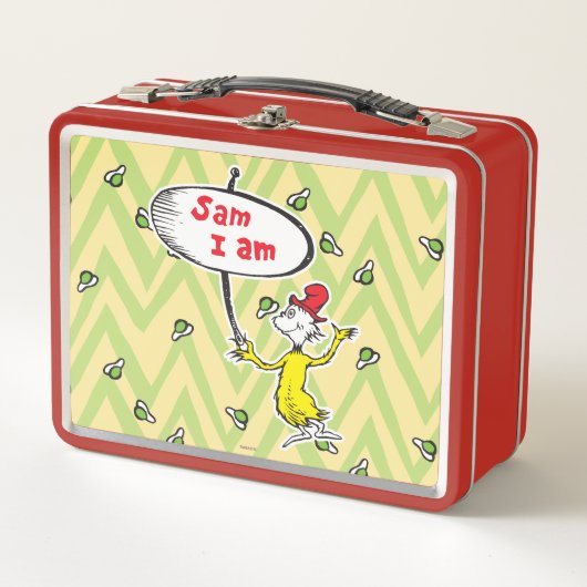 セウス博士 | Sam-I-Amの看板 メタルランチボックス (正面)