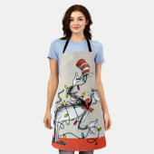 セウス博士 | The Grinch |ハハのいたずら エプロン (着用した状態)