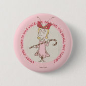 セウス博士 | The Grinch | Cindy-Lou Who - Cute Quot 缶バッジ (正面)