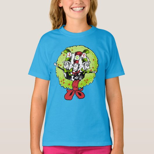 セウス博士 | The Grinch | Who-villeクリスマスジョイ Tシャツ (正面)