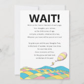 セウス博士 | The Places Guest Bookパーティー標識 招待状 (正面)