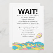 セウス博士 | The Places Guest Bookパーティー標識 招待状 (正面/裏面)