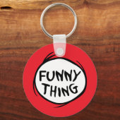 セウス博士 | Thing 1 Thing 2 - おもしろい Thing キーホルダー (正面)