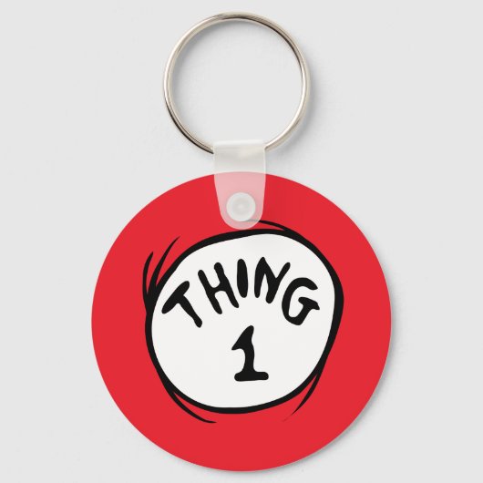 セウス博士 | Thing 1 Thing 2 - Thing 1 キーホルダー (正面)