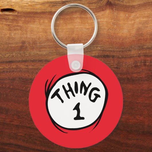 セウス博士 | Thing 1 Thing 2 - Thing 1 キーホルダー (正面)