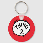 セウス博士 | Thing 1 Thing 2 - Thing 2 キーホルダー (正面)