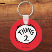 セウス博士 | Thing 1 Thing 2 - Thing 2 キーホルダー (裏面)