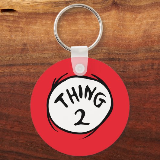 セウス博士 | Thing 1 Thing 2 - Thing 2 キーホルダー (正面)