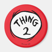 セウス博士 | Thing 1 Thing 2 - Thing 2 マグネット (正面)