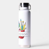 セウス博士 | Thing One Thing Two先生名 ウォーターボトル (背面)