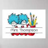 セウス博士 | Thing One Thing Two先生名 ポスター (正面)