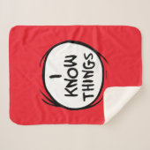 セウス博士 | Thing One Thing Two – 私は物事を知っている シェルパブランケット (正面(横))