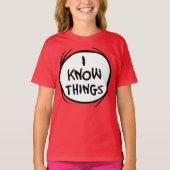 セウス博士 | Thing One Thing Two – 私は物事を知っている Tシャツ (正面)