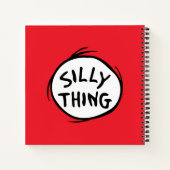 セウス博士 | Thing One Thing Two - 間抜け Thing ノートブック (裏面)