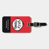 セウス博士 | Thing One Thing Two - 間抜け Thing ラゲッジタグ (正面横)