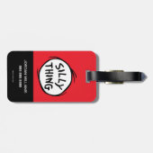 セウス博士 | Thing One Thing Two - 間抜け Thing ラゲッジタグ (裏面横)