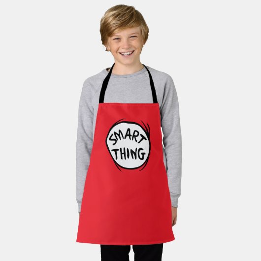 セウス博士 | Thing One Thing Two - 頭が切れる Thing エプロン (着用した状態)