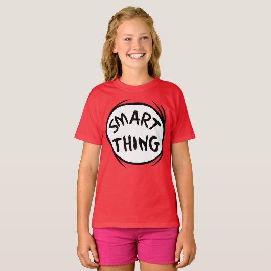 セウス博士 | Thing One Thing Two - 頭が切れる Thing Tシャツ (正面フル)