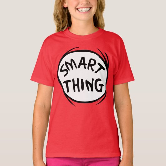 セウス博士 | Thing One Thing Two - 頭が切れる Thing Tシャツ (正面)