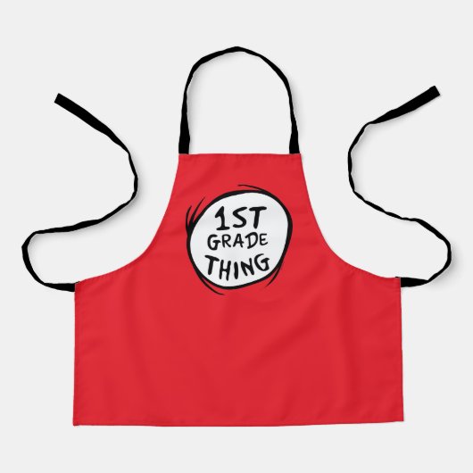 セウス博士 | Thing One Thing Two - First Grade Thing エプロン (正面)