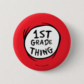 セウス博士 | Thing One Thing Two - First Grade Thing 缶バッジ (正面)