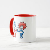 セウス博士 | Thing One Thing Two Patriotic Graphic マグカップ (正面左)