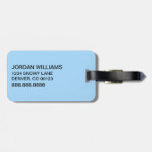 セウス博士 | Thing One Thing Two Patriotic Graphic ラゲッジタグ (裏面横)