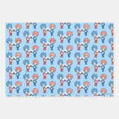 セウス博士 | Thing One Thing Two Patriotic Graphic ラッピングペーパーシート (正面)