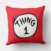 セウス博士 | Thing One Thing Two - Thing One クッション (裏面)