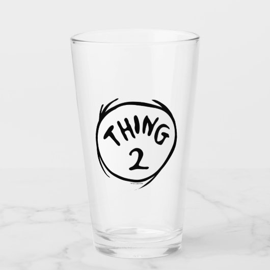セウス博士 | Thing One Thing Two - Thing Two タンブラーグラス (正面)