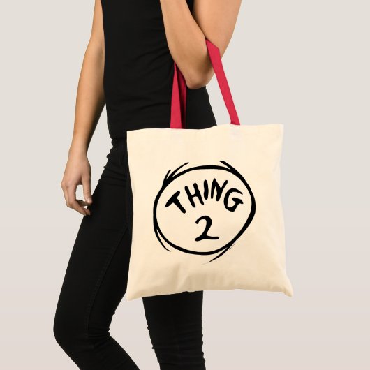 セウス博士 | Thing One Thing Two - Thing Two トートバッグ (正面(商品))