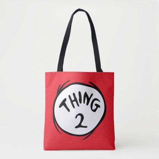 セウス博士 | Thing One Thing Two - Thing Two トートバッグ (正面)
