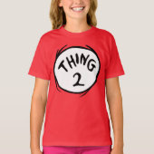 セウス博士 | Thing One Thing Two - Thing Two Tシャツ (正面)