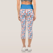 セウス博士 | Thing One Thing Two US Flag Pattern カプリレギンス (裏面)