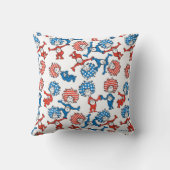 セウス博士 | Thing One Thing Two US Flag Pattern クッション (裏面)