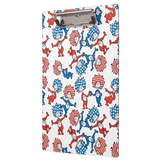 セウス博士 | Thing One Thing Two US Flag Pattern クリップボード (左)