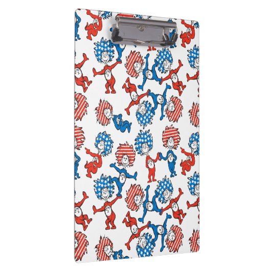 セウス博士 | Thing One Thing Two US Flag Pattern クリップボード (右)
