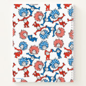 セウス博士 | Thing One Thing Two US Flag Pattern ノートブック (裏面)