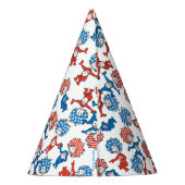 セウス博士 | Thing One Thing Two US Flag Pattern パーティーハット (裏面)