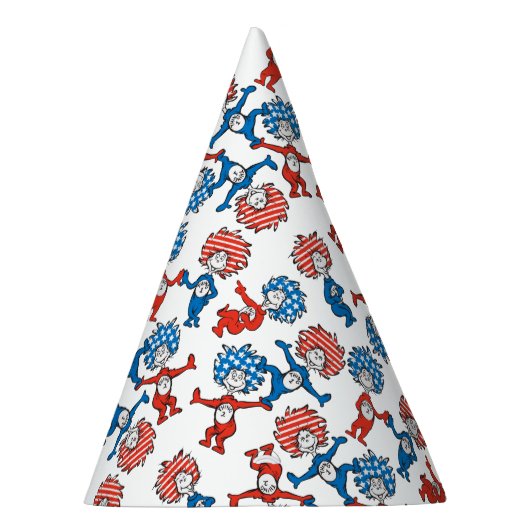 セウス博士 | Thing One Thing Two US Flag Pattern パーティーハット (右)