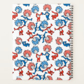 セウス博士 | Thing One Thing Two US Flag Pattern プランナー手帳 (裏面)