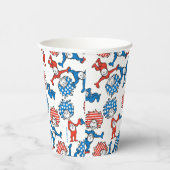 セウス博士 | Thing One Thing Two US Flag Pattern 紙コップ (右)