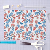 セウス博士 | Thing One Thing Two US Flag Pattern 薄葉紙 (クラフト)