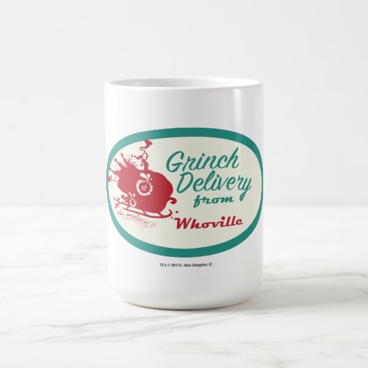 セウス博士 | Who-villeからのインチ配送 コーヒーマグカップ (中央)