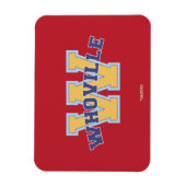 セウス博士 | Who-villeアスレティックロゴ マグネット (縦)