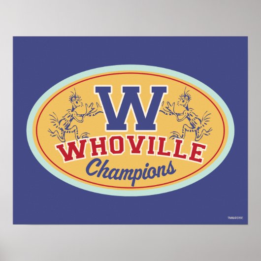 セウス博士 | Who-ville Champions ポスター (正面)