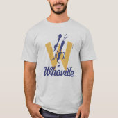 セウス博士 | Who-ville Wロゴ Tシャツ (正面)