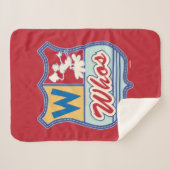 セウス博士 | Who-ville - Whos Crest シェルパブランケット (正面(横))